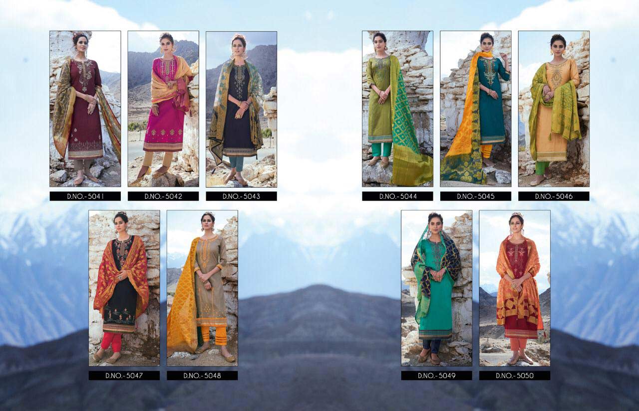 Kessi Parampara Vol 5 Long Ladies Salwar Suits Collection Kessi Parampara Vol 5 Long Ladies Salwar Suits Collection